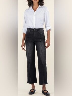 👖 KUT High Rise CHARLOTTE Flare sz6